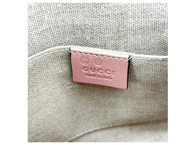 Gucci Convertible Dome Satchel Microguccissima Leder Mini Pink - Ansicht 6