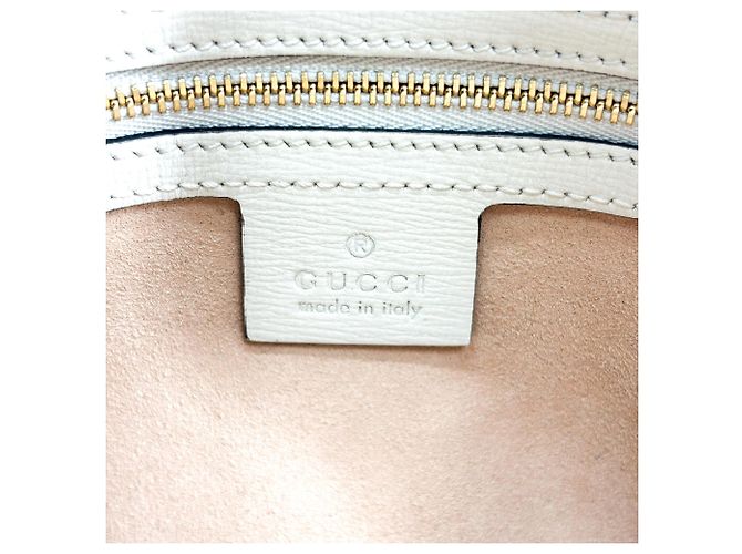 Gucci Horsebit 1955 Flap Pocket Camera GG Coated Canvas and Leather Small Beige - vista 6