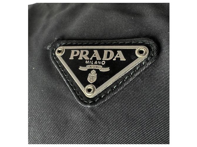 Bolso de hombro Prada de nailon Negro - vista 11