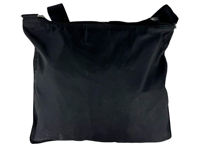 Bolso de hombro Prada de nailon Negro - vista 3