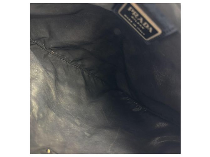 Bolso de hombro Prada de nailon Negro - vista 5