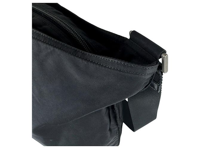 Bolso de hombro Prada de nailon Negro - vista 6