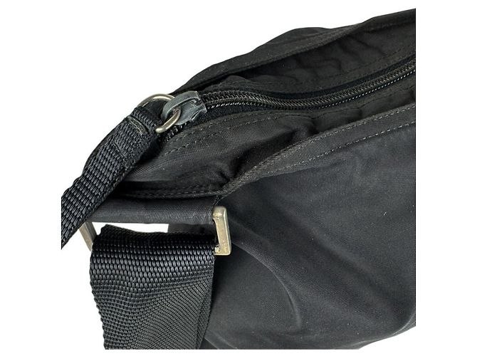Bolso de hombro Prada de nailon Negro - vista 7