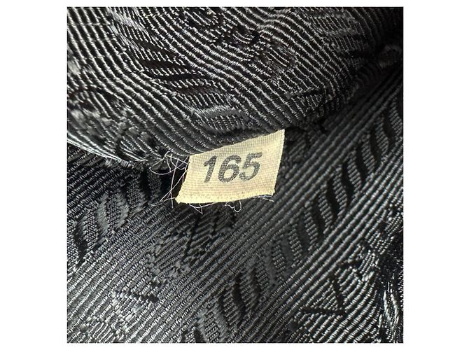 Borsa a mano Prada nera in nylon e pelle Nero - vista 13