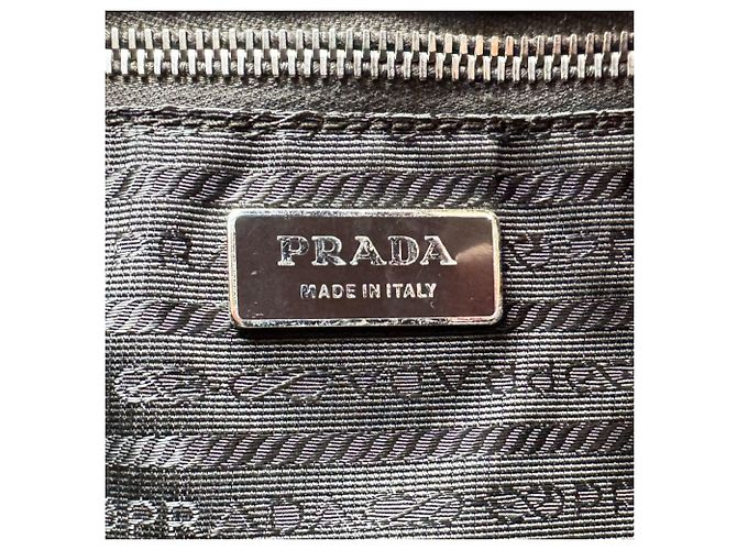 Prada Orange Nylon Shoulder Bag - view 12