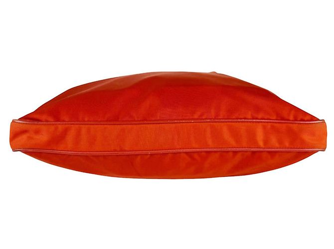 Prada Orange Nylon Shoulder Bag - view 4