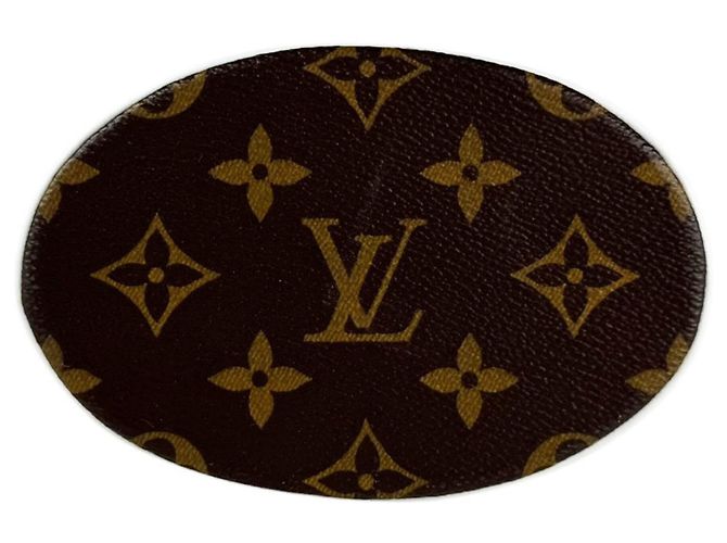 Louis Vuitton Monogram Nano Bucket Schultertasche Braun Weiß Monogramm - Ansicht 4