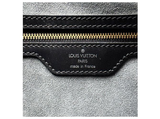 Louis Vuitton Schultertasche aus Epi-Leder Schwarz - Ansicht 12