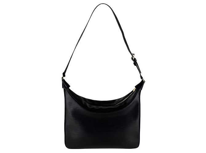 Louis Vuitton Schultertasche aus Epi-Leder Schwarz - Ansicht 3