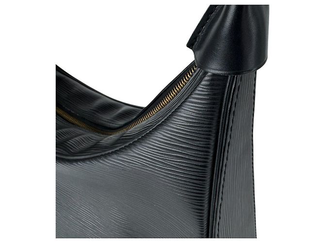 Louis Vuitton Schultertasche aus Epi-Leder Schwarz - Ansicht 6