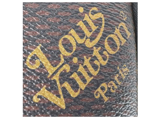 Sac à épaule Louis Vuitton en toile Damier Ebene Damier ebène - vue 11