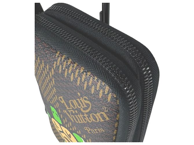 Sac à épaule Louis Vuitton en toile Damier Ebene Damier ebène - vue 7