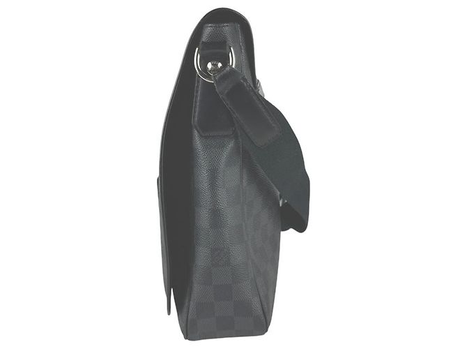 Borsa a tracolla Louis Vuitton Damier Graphite Nero Damier ebene - vista 2