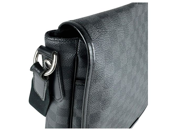 Borsa a tracolla Louis Vuitton Damier Graphite Nero Damier ebene - vista 6