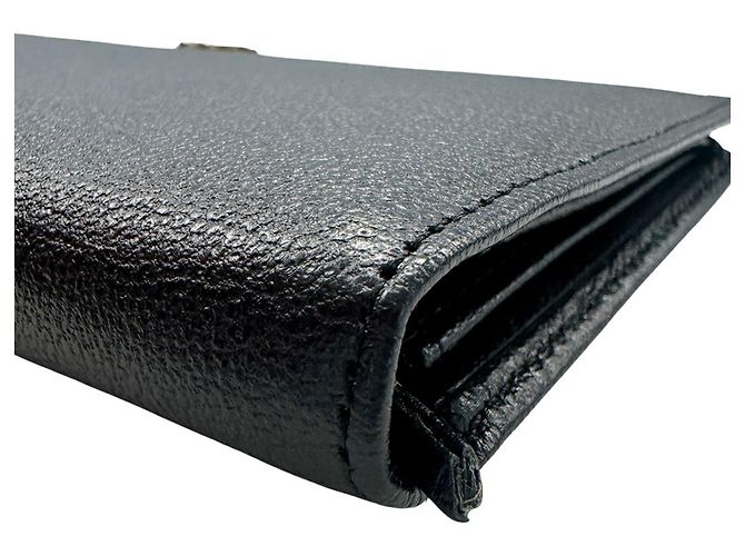 Portafoglio Chanel da donna in pelle nera Nero - vista 6