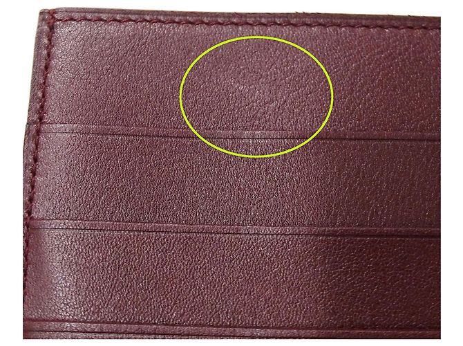 Cartera Trifold Cartier de piel negra Negro - vista 12
