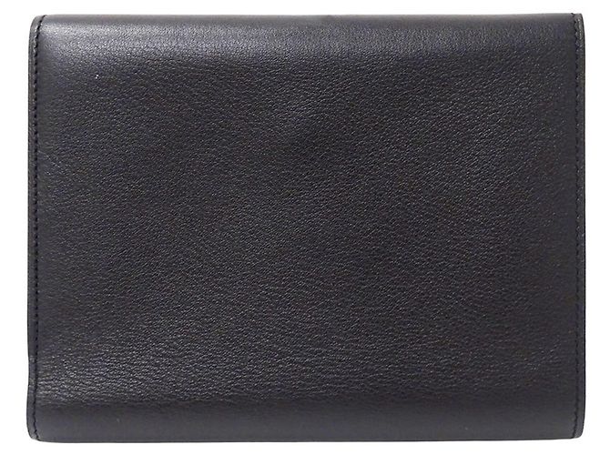 Cartera Trifold Cartier de piel negra Negro - vista 2