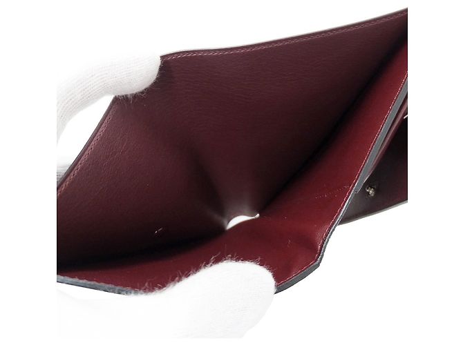 Cartera Trifold Cartier de piel negra Negro - vista 8