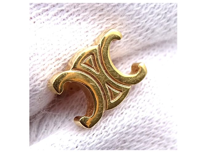 Céline Brincos Celine Triomphe Design Gold Dourado - vista 8
