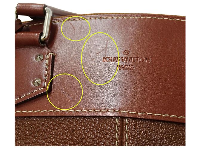 Louis Vuitton Lockit PM Handtasche aus Suhali-Leder Braun - Ansicht 10