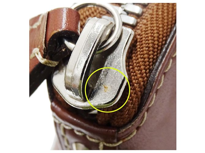 Louis Vuitton Lockit PM Handtasche aus Suhali-Leder Braun - Ansicht 11