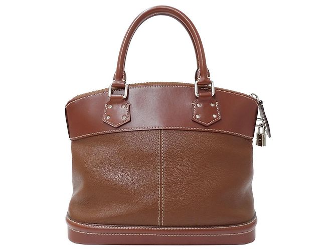 Louis Vuitton Lockit PM Handtasche aus Suhali-Leder Braun - Ansicht 2