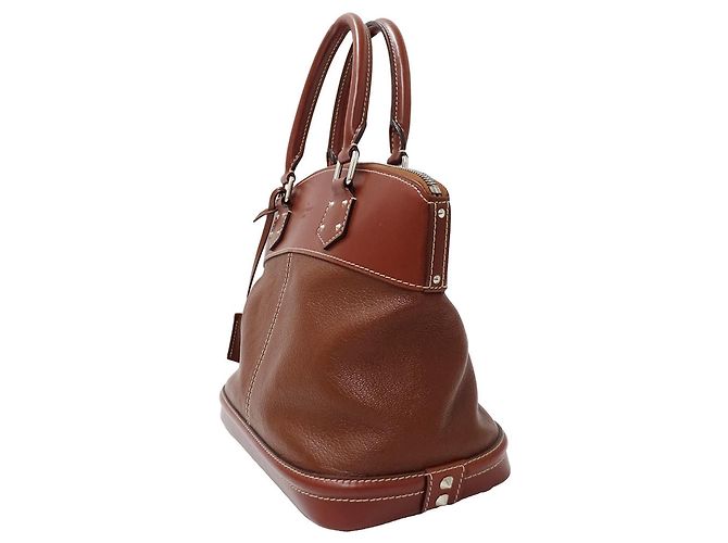 Louis Vuitton Lockit PM Handtasche aus Suhali-Leder Braun - Ansicht 4