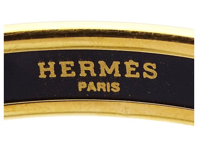 Hermès Hermes Armreif aus Metall in Rot - Ansicht 5