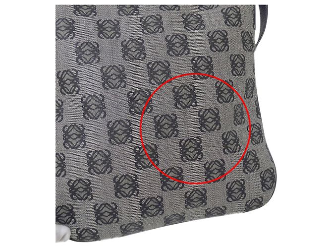 Bolsa Loewe preta e cinza Marrom Preto - vista 10