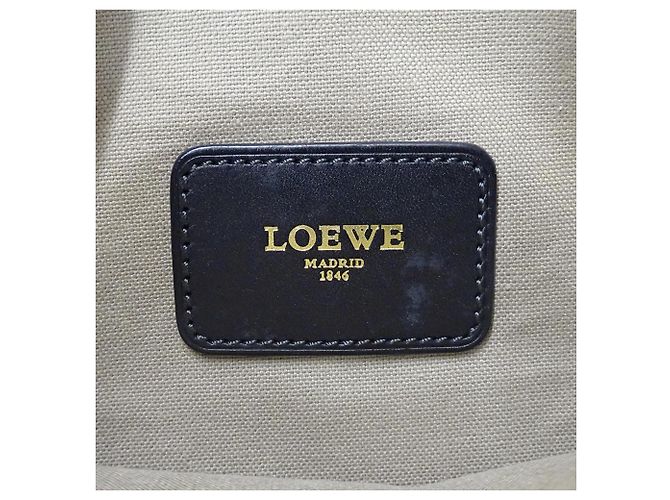 Bolsa Loewe preta e cinza Marrom Preto - vista 6