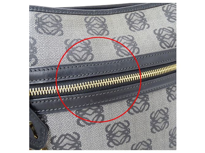 Bolsa Loewe preta e cinza Marrom Preto - vista 7