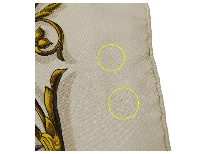 Hermès Hermes Carre 90 Astrology Schal Beige Lila - Ansicht 9