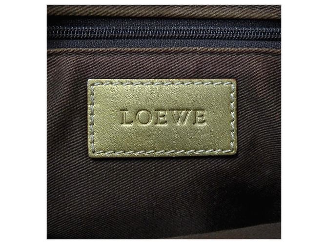 Bolsa Loewe branca Anagram em PVC Branco - vista 6