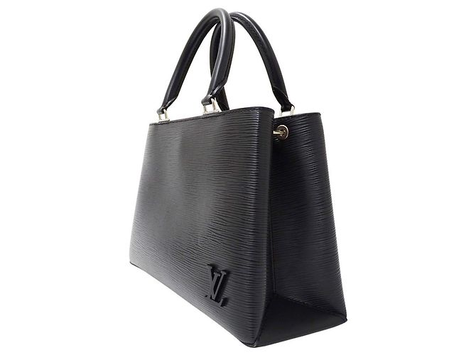 Bolsa Louis Vuitton em couro Epi Noir Black Preto - vista 4