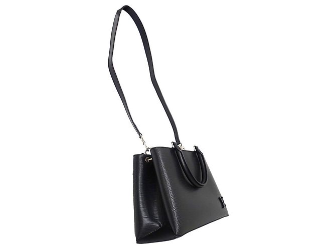Bolsa Louis Vuitton em couro Epi Noir Black Preto - vista 5