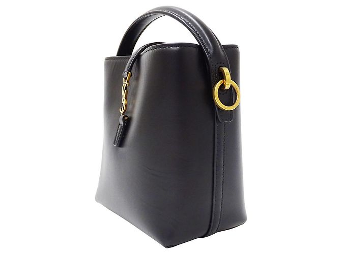Autre Marque Borsa da donna Saint Laurent in pelle nera Nero - vista 4