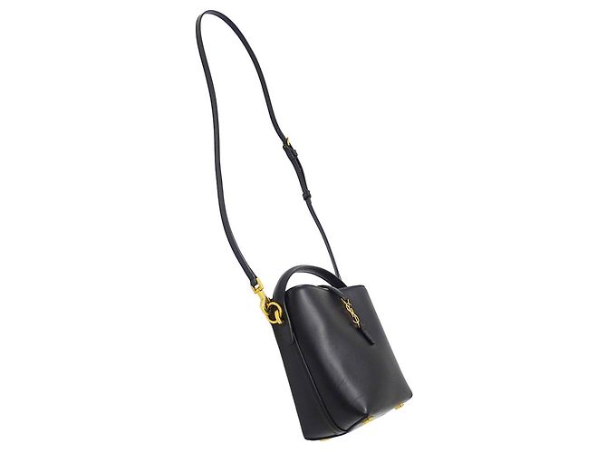 Autre Marque Borsa da donna Saint Laurent in pelle nera Nero - vista 5