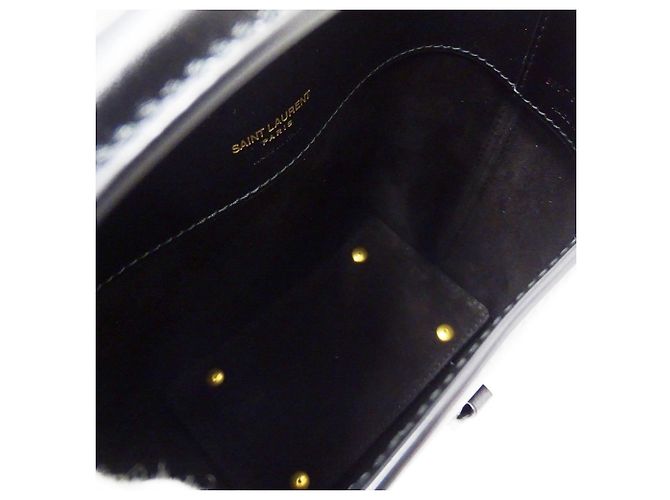 Autre Marque Borsa da donna Saint Laurent in pelle nera Nero - vista 6