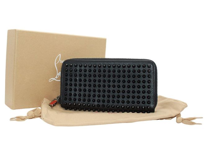 Christian Louboutin Ledergeldbörse Schwarz - Ansicht 12