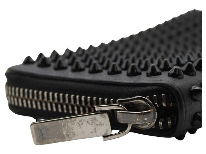 Christian Louboutin Ledergeldbörse Schwarz - Ansicht 4