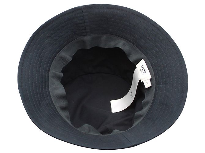 Céline Celine Triomphe Bucket Hat Black - view 8