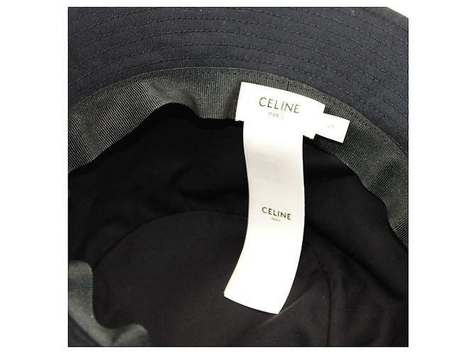 Céline Celine Triomphe Bucket Hat Black - view 9