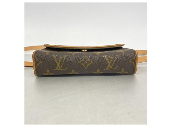 Louis Vuitton Monogram Pochette Florentine Fanny Pack Marron - vue 3