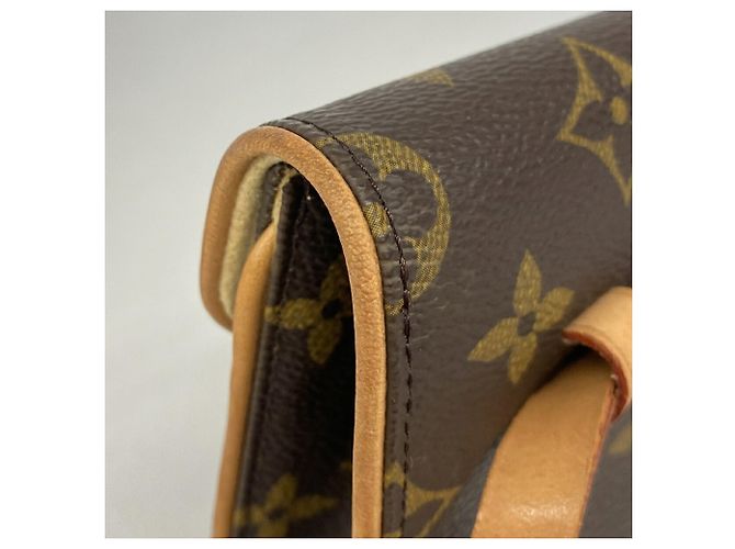 Louis Vuitton Monogram Pochette Florentine Fanny Pack Marron - vue 7