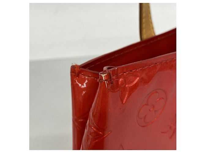 Borsa Louis Vuitton Vernis Lead PM Rosso - vista 6