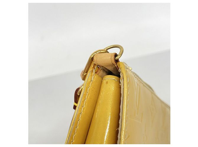 Borsa/Pochette Louis Vuitton Vernis Lexington M91010 Beige - vista 7