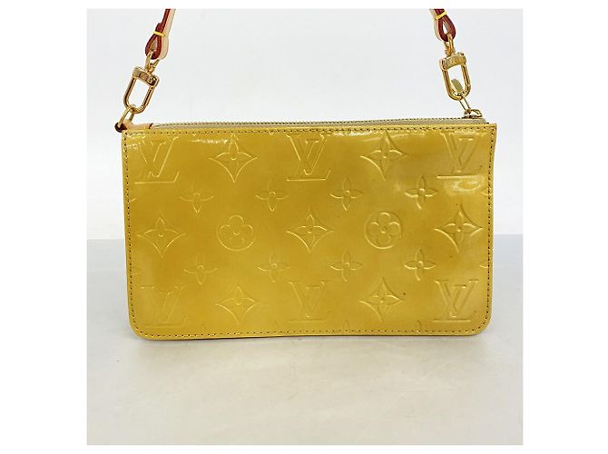 Borsa/Pochette Louis Vuitton Vernis Lexington M91010 Beige - vista 9