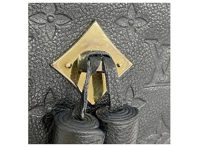 Bolsa de Ombro Louis Vuitton Monogram Empreinte Saint-Onge Preto - vista 9