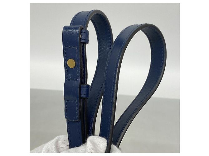 Borsa a tracolla Gucci GG Marmont Blu navy - vista 9