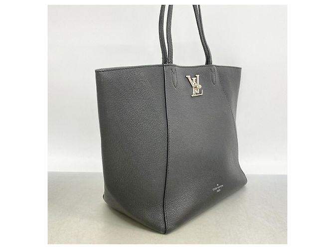 Saco Tote Louis Vuitton Lockme Cabas Preto - vista 2